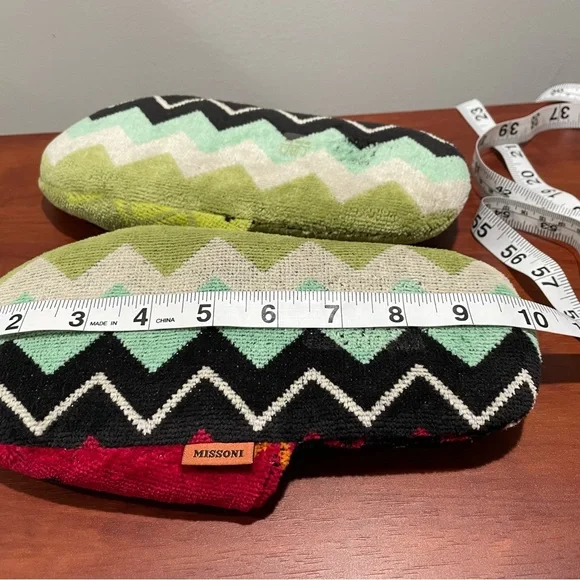 Missoni Giacomo cotton terry chevron slippers - Picture 8 of 10